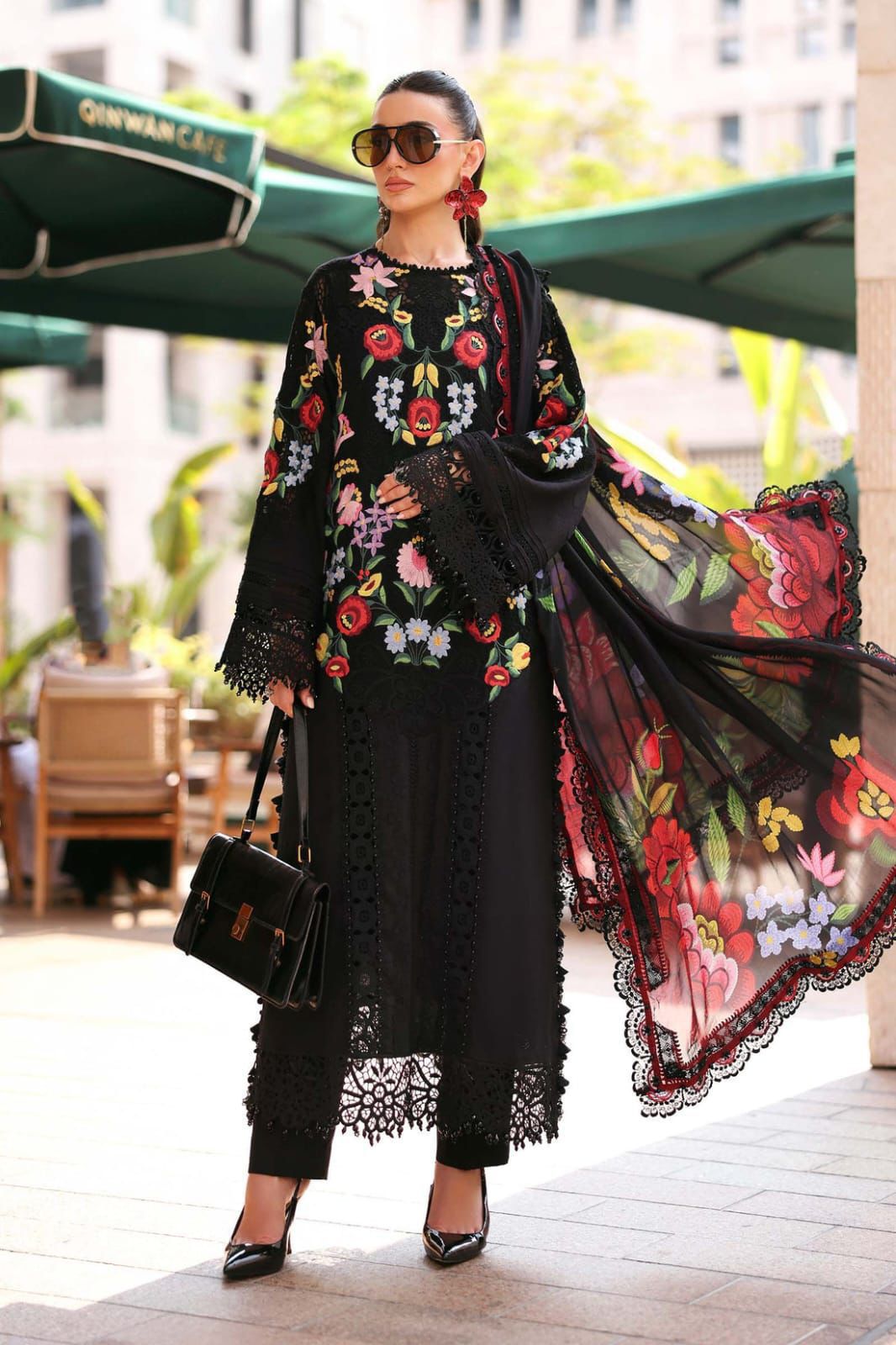 Chikan Kari Luxury Lawn 3-Piece