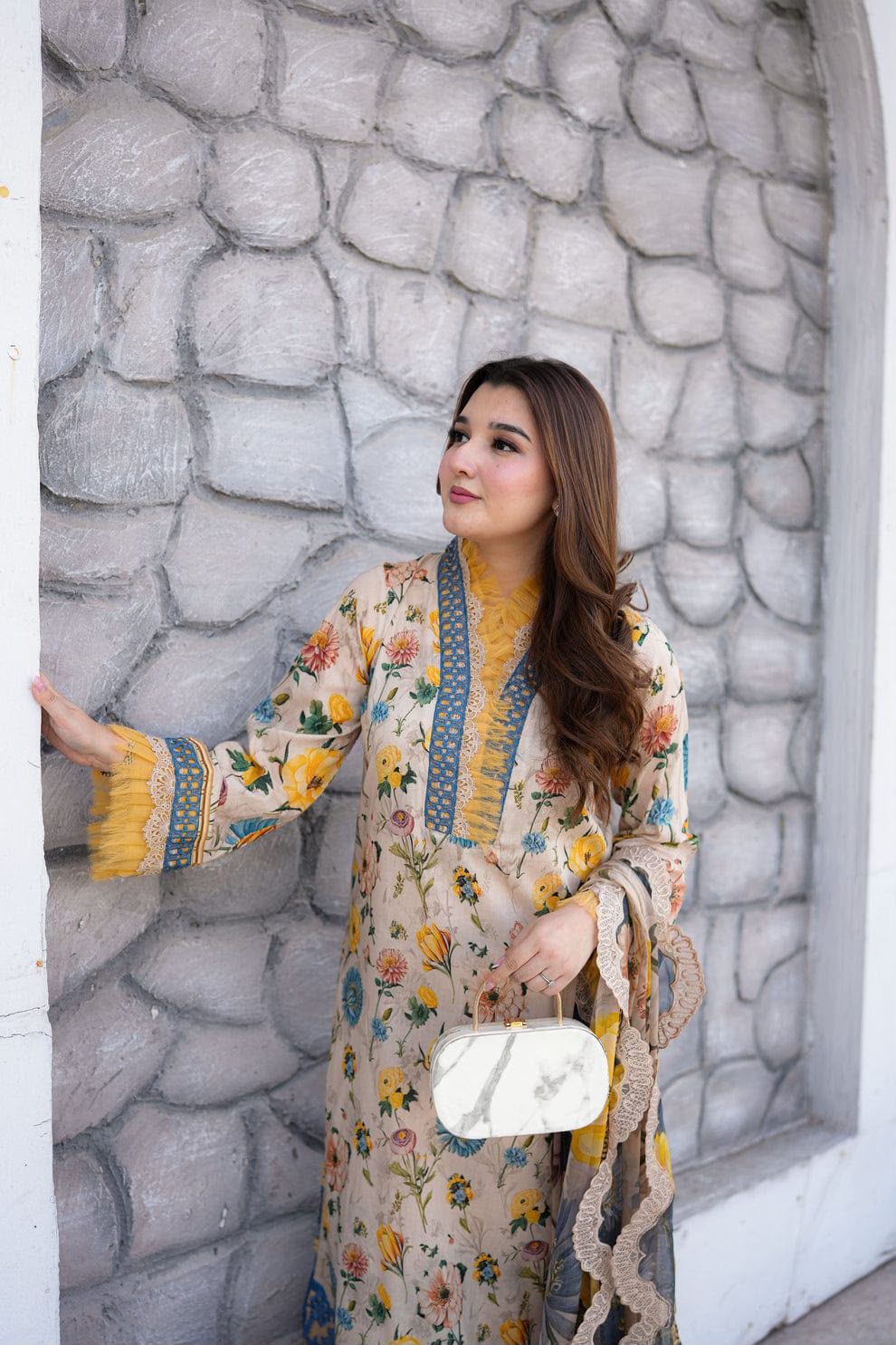 Premium Embroidered Lawn 3-Piece