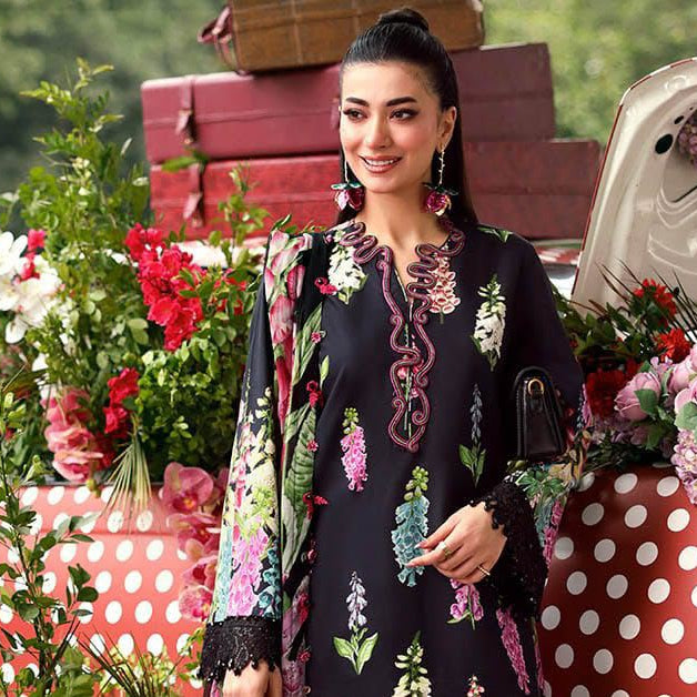 All-Over Printed Lawn 3-Piece — Chiffon Edit