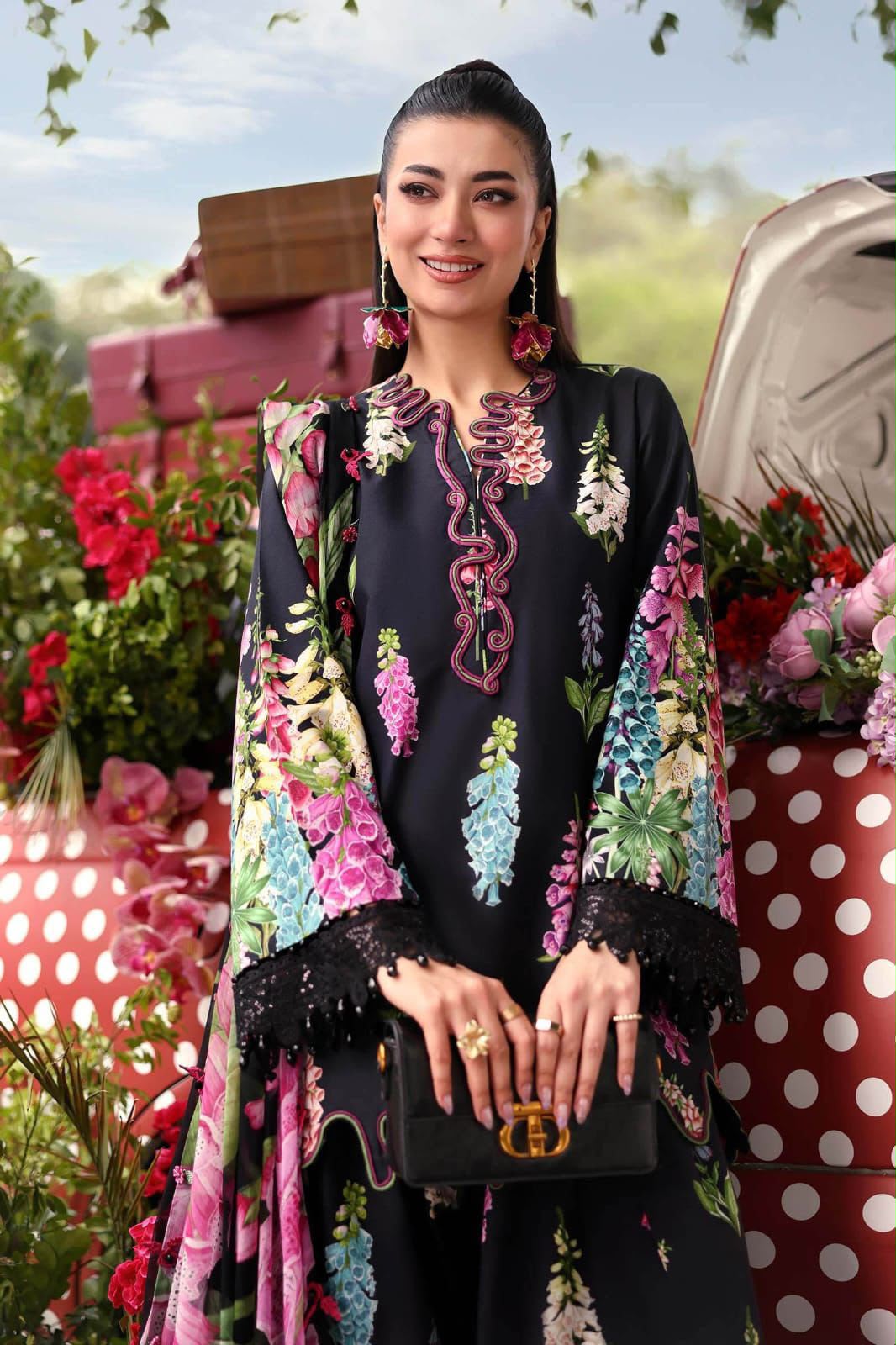 All-Over Printed Lawn 3-Piece — Chiffon Edit