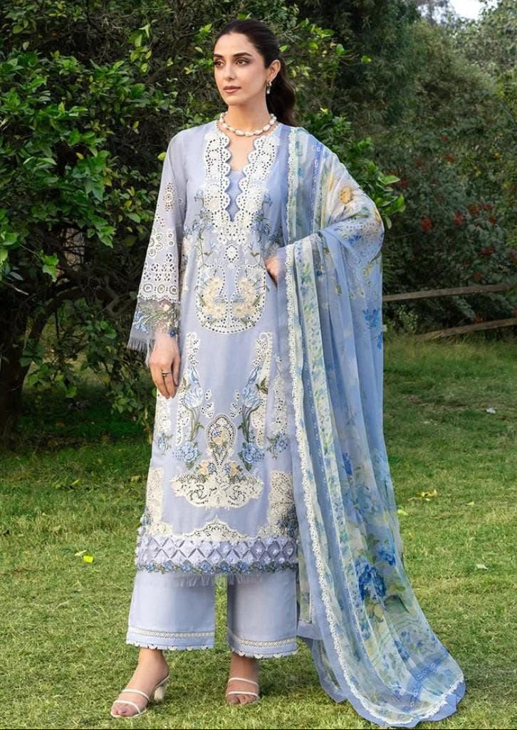 Heavy Embroidered Lawn 3-Piece — Monark Edit