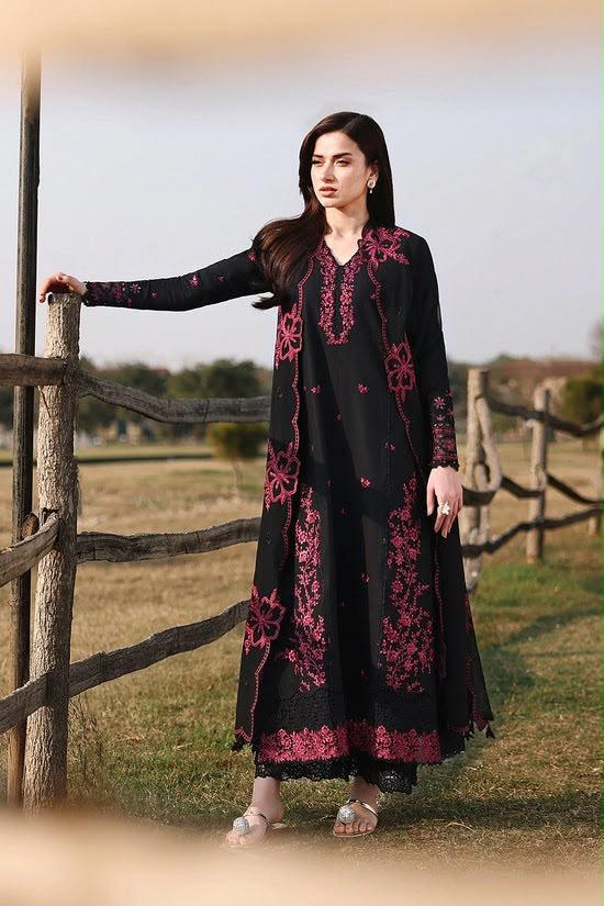 Fully Embroidered Dhanak 3-Piece Suit