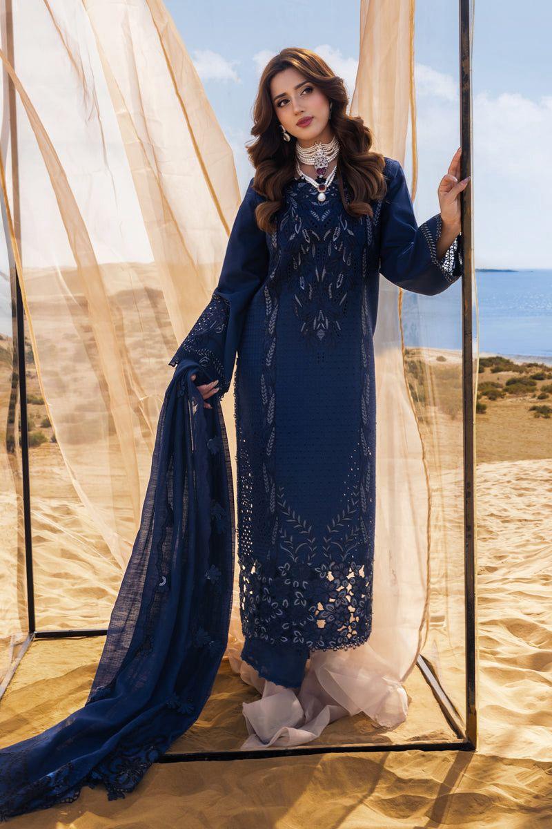 Dhank Embroidered 3Pc Unstitched