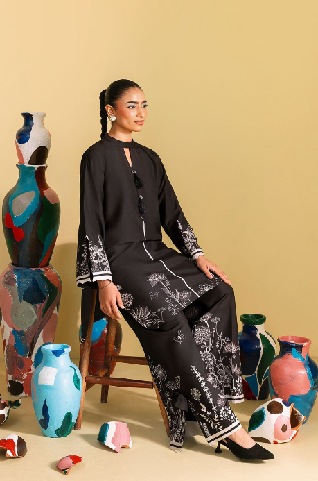 Silk Printed Unstitched 2 piece