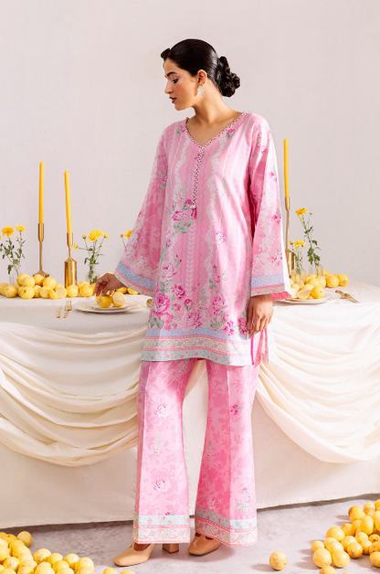 Silk Printed Unstitched 2 piece