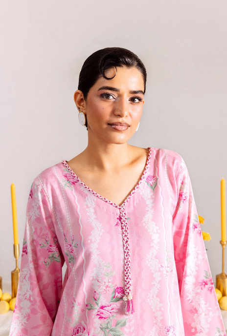 Silk Printed Unstitched 2 piece