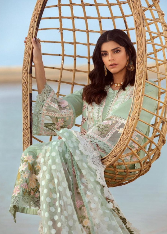 Dhank Embroidered 3Pc Unstitched