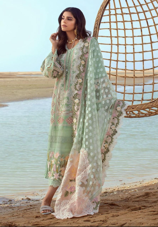 Dhank Embroidered 3Pc Unstitched
