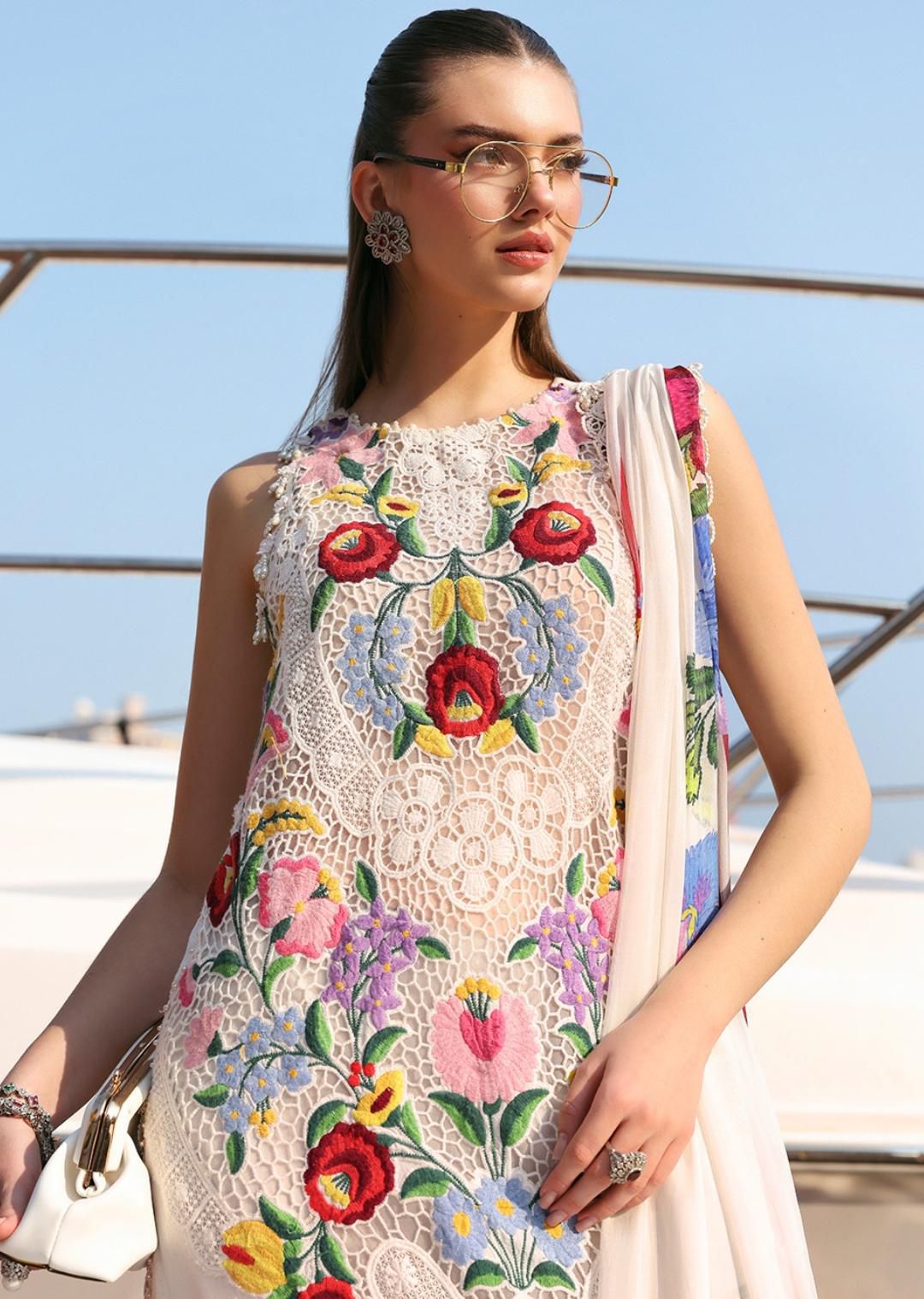 Chikan Kari Luxury Lawn 3-Piece