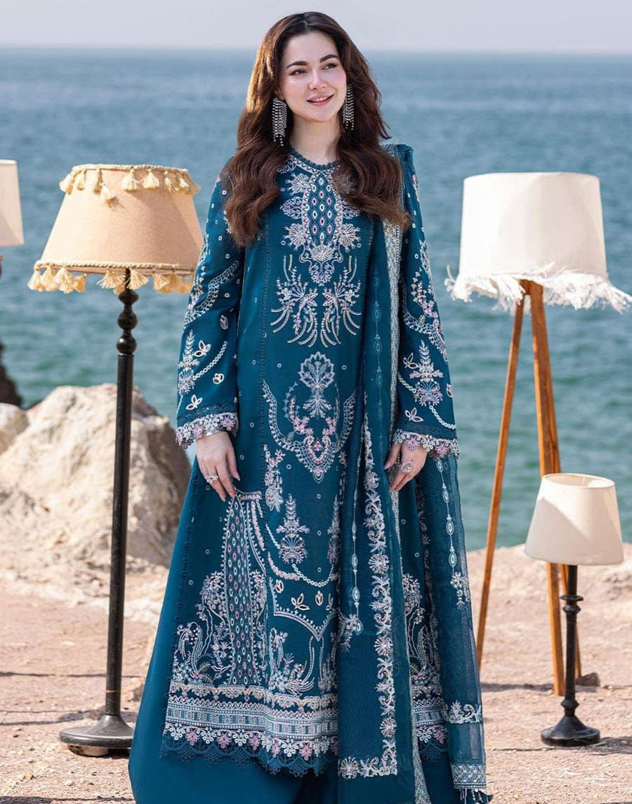 Embroidered Lawn 3-Piece — Luxury Edit
