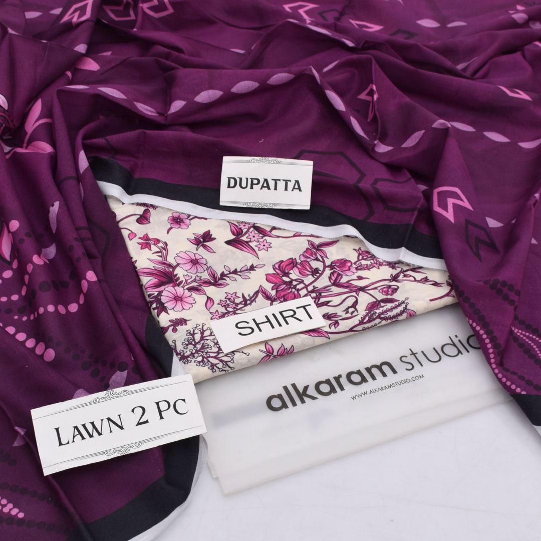 Digital Printed Lawn 3-Piece — Edit 01 to 05