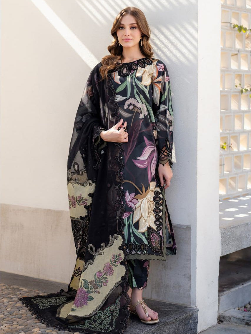 Heavy Embroidered Lawn 3-Piece — All-Over Printed Edit