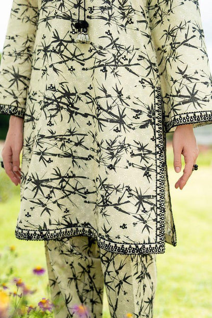 Embroidered Digital Printed Lawn 3-Piece — Sequence Edit