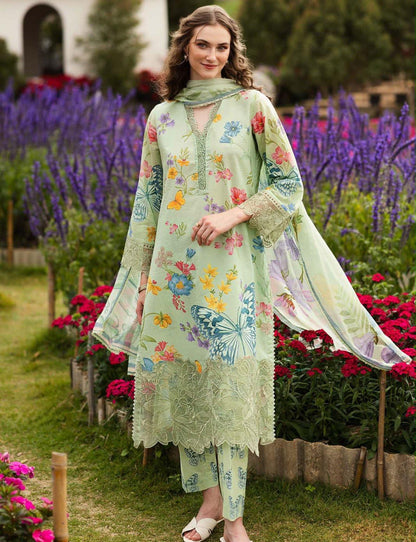 All-Over Printed Lawn 3-Piece — Chiffon Edit