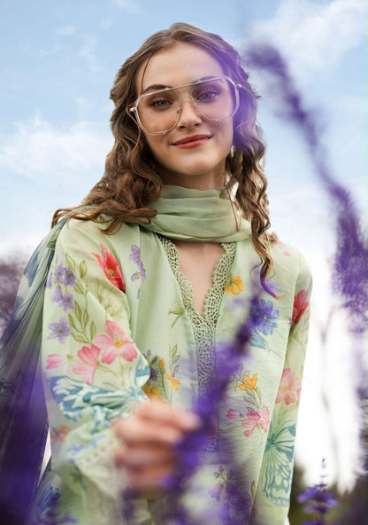 All-Over Printed Lawn 3-Piece — Chiffon Edit