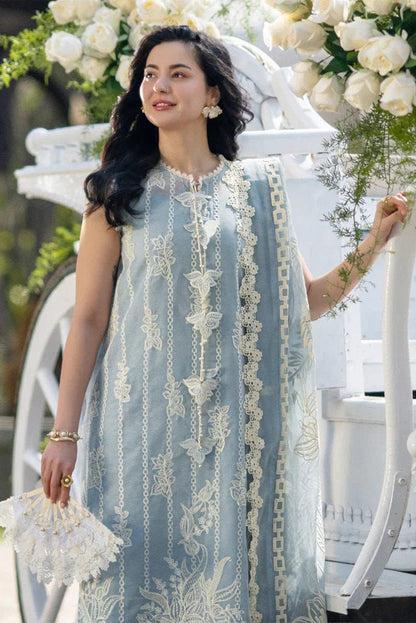 Heavy Embroidered Lawn 3-Piece — Cutwork Border Edit
