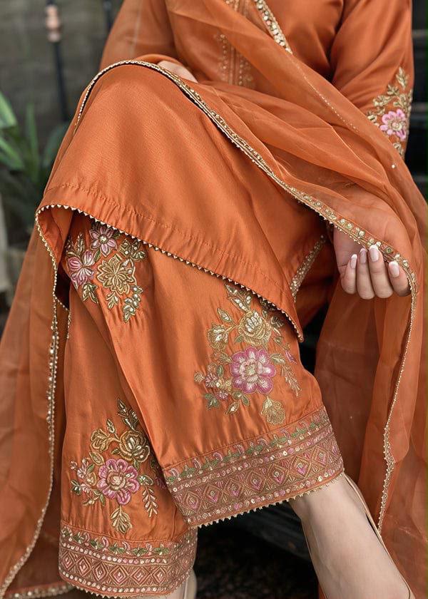 Silk Collection Digital Printed 3Pc Unstitched Suit