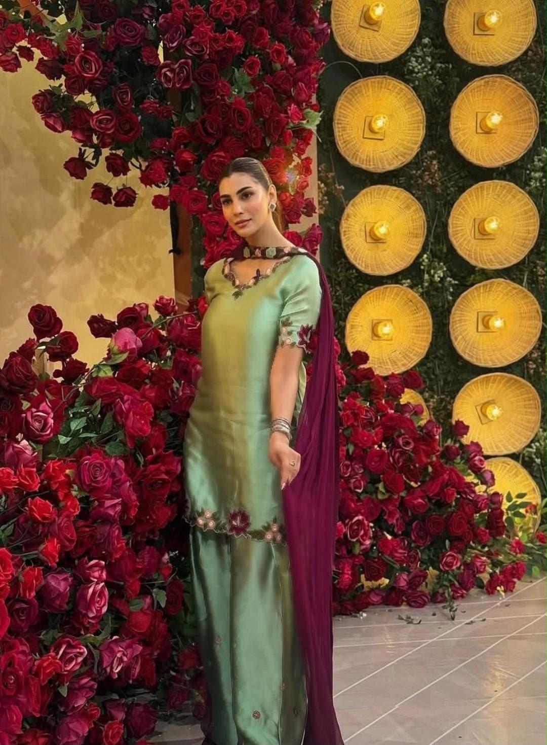 Premium Digital Printed Silk 3Pc Unstitched Suit