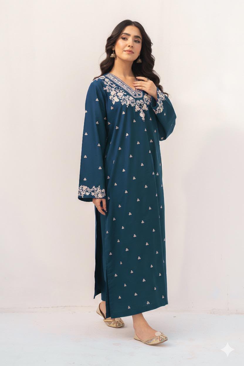 Embroidered 3 Piece Lawn Suit