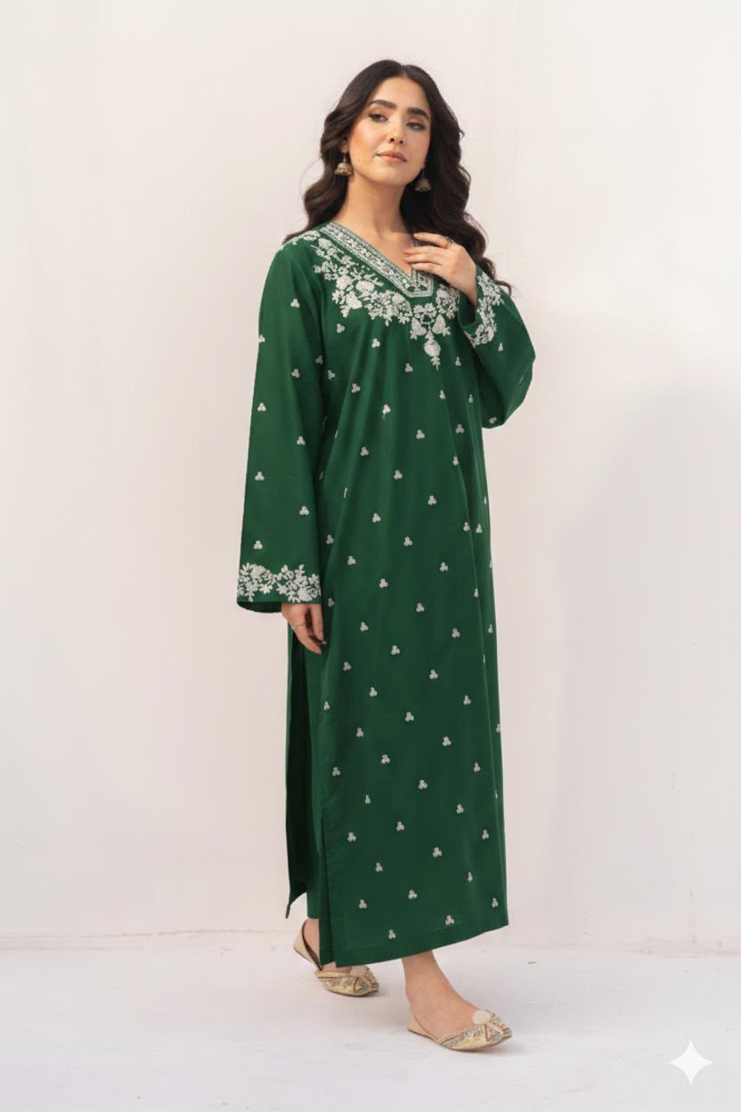 Embroidered 3 Piece Lawn Suit