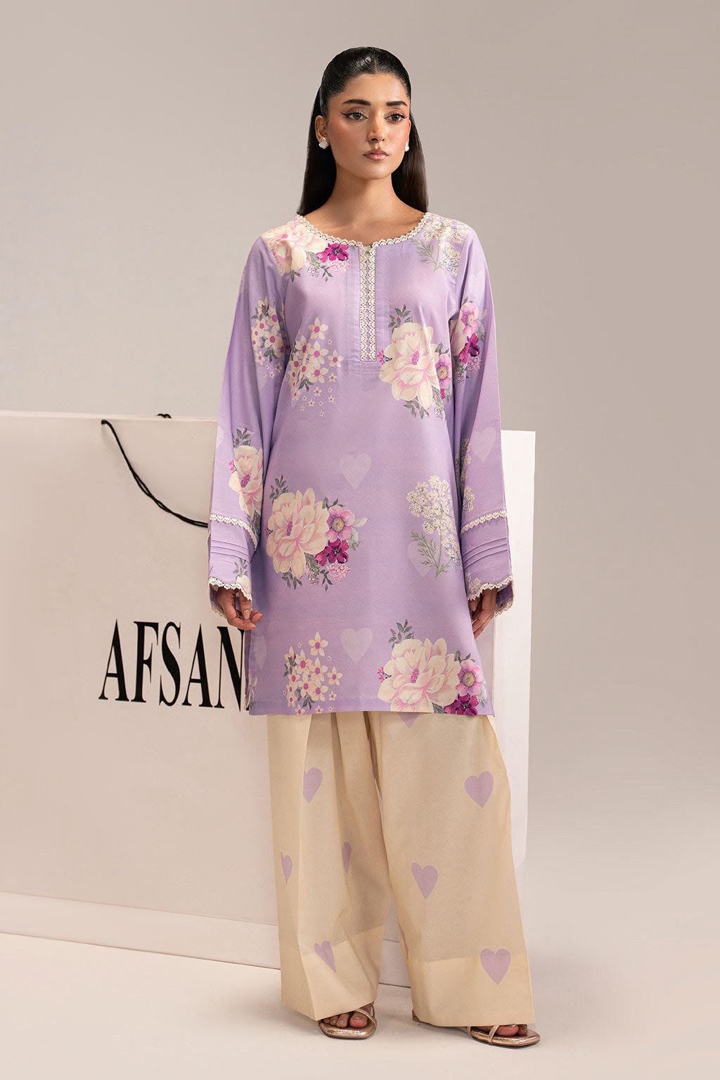 Silk Printed Unstitched 2 piece