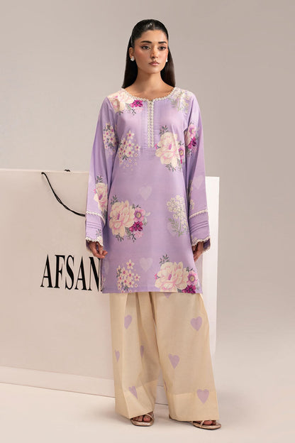 Silk Printed Unstitched 2 piece