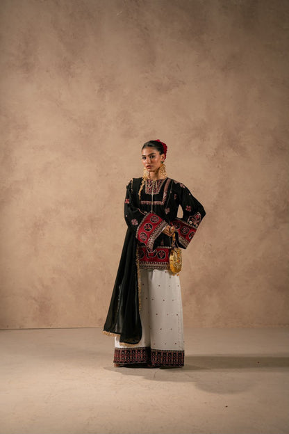 Chottani Silk Digital Printed 3Pc Unstitched