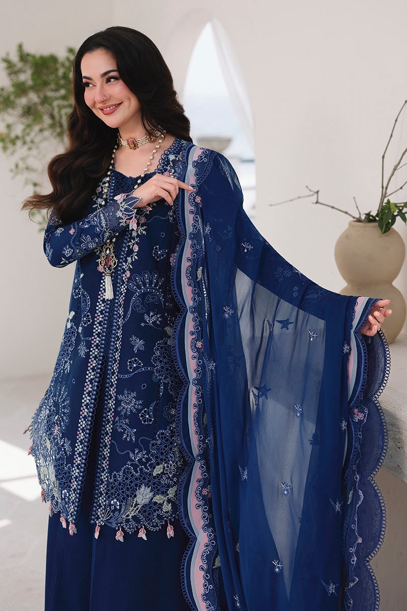 Qalamkar Dhanak 3 Piece Unstitched Suit