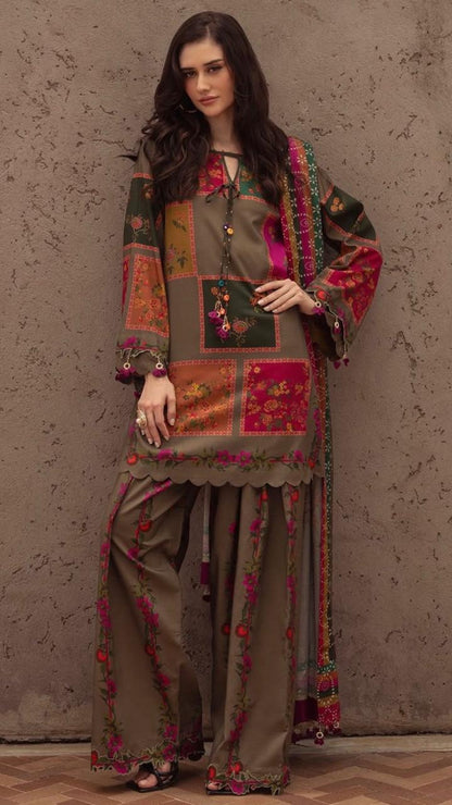 Embroidered Lawn 3-Piece — Signature Edit