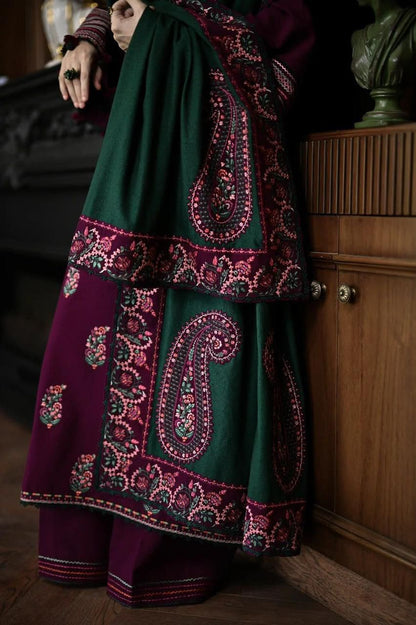 Heavy Embroidered Lawn 3-Piece — Bamber Chiffon Edit