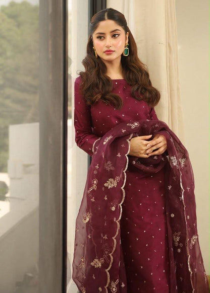 Silk Collection Digital Printed 3Pc Unstitched Suit