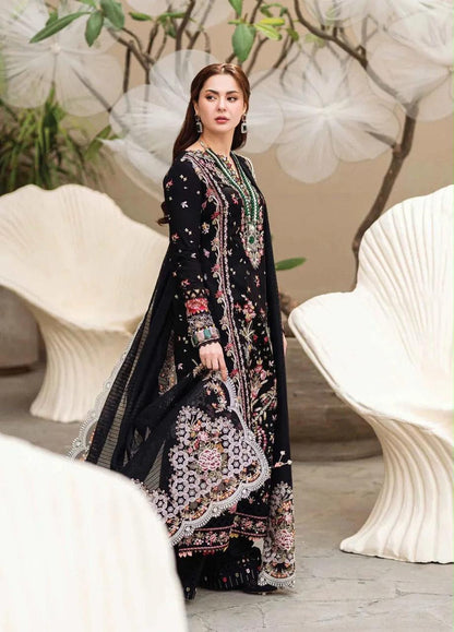 Heavy Embroidered Lawn 3-Piece — Net Cutwork Dupatta Edit