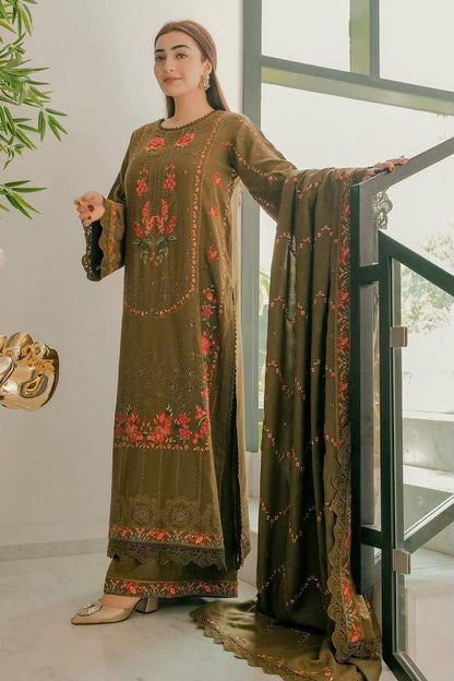 Embroidered Lawn 3 Piece- Luxury Edit