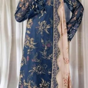 iznik blue dress