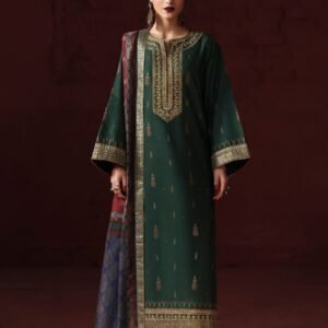 green embroided